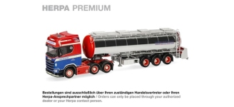 Herpa 963206 - H0 - Scania CS 20 HD Chromtank-Sattelzug Mathiesen